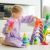 ⁦قوس قزح ليلكيّ فوسفوريّ Rainbow Neon Pink⁩ – תמונה ⁦3⁩