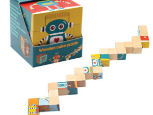 بازل الثعبان على شكل مكعب الروبوتات